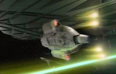 USS Peresus attacking a Klingon battlecruiser under Dominion control